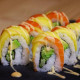 427 Salmon and Mango Roll